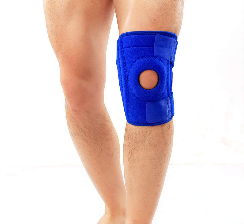 Electomania Knee Cap for Gym, Running, Ligament Injury, Sports, Knee Pain (Blue)