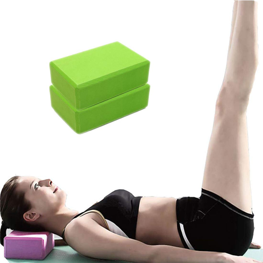 Electomania 2-in-1 Yoga Brick Foam Block to Support and Deepen
