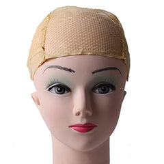 Hxroolrp 12 Pack Wig Caps Hair Mesh Wig Cap Hair Nets Wig Stretchable Elastic Hair Net, Size: One size, Beige