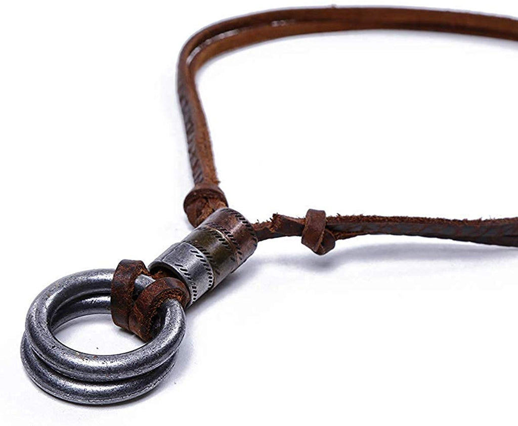 Leather Pendant Chain - Temu
