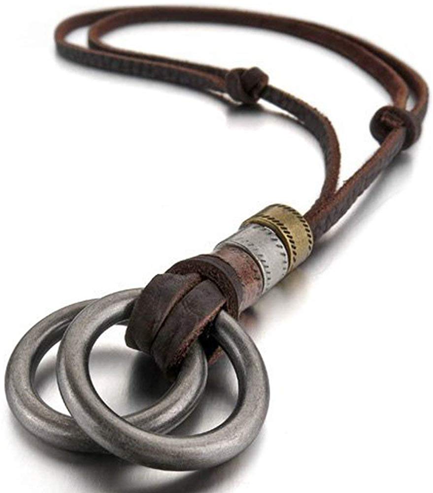 Amazon.com: Mens Braided Leather Necklace, Leather Necklace, Mens Jewelry,  Mens Necklace, Braided Necklace - Genuine Leather Necklace for Men and Women  - Available sizes: 16,18,20,22 inch or Custom : Handmade Products