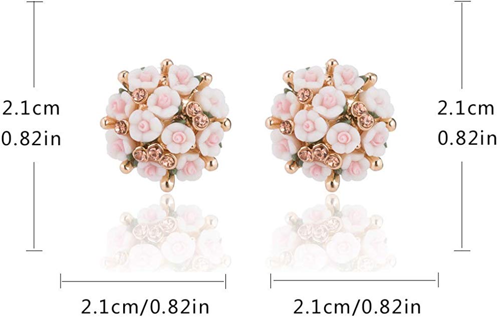 Nidin Light Luxury Fashion Geometric Rhinestone Earrings Women's Charm  Jewelry Shiny AAA Zircon Party Classic Accessories