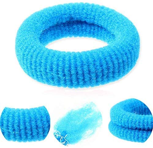 Cxda Geometry Shape Decor Hair Tie Multilayer Rubber Band Rhinestone Shiny High Elastic Hair Rope Hair Jewelry, Size: One size, White