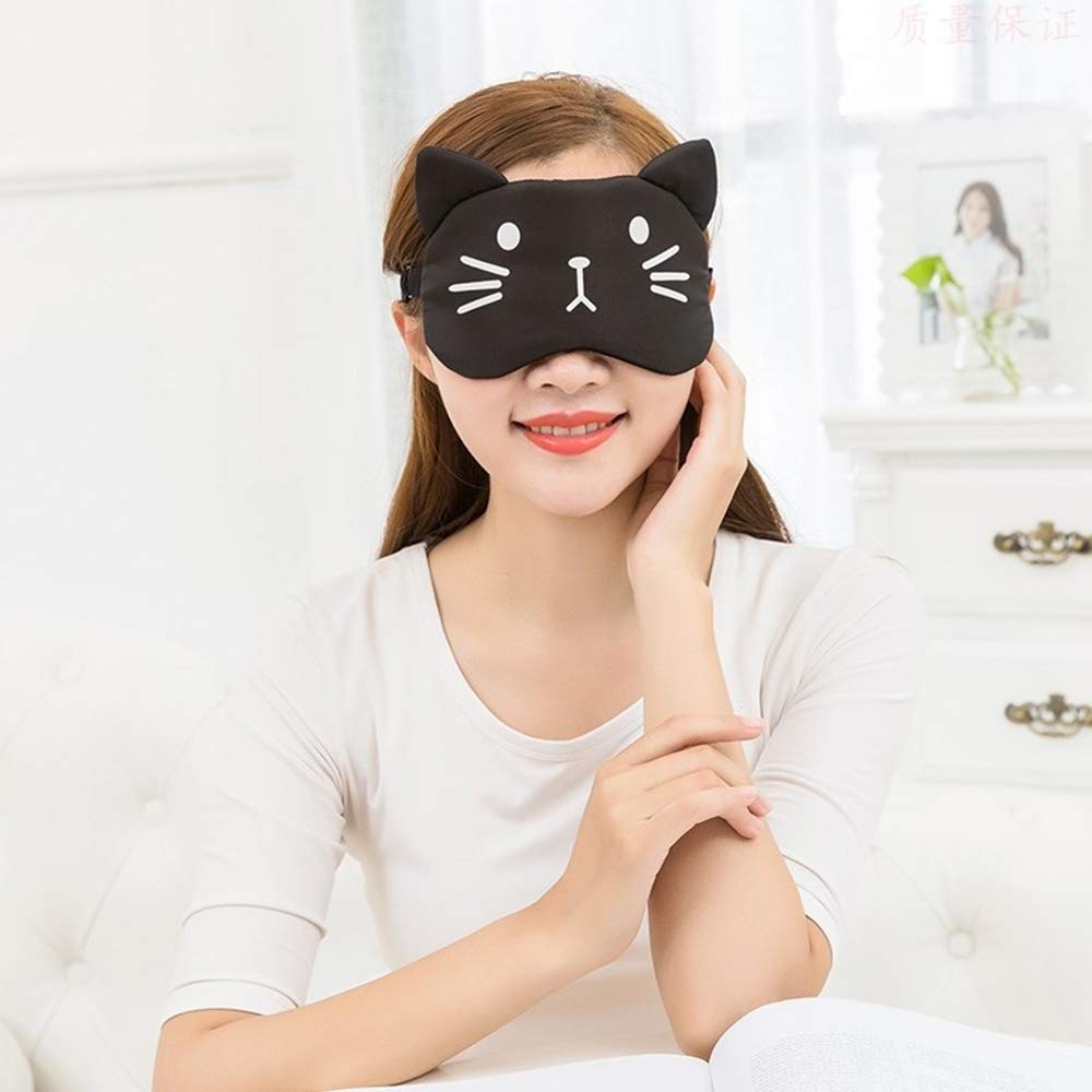 Sleep Mask Travel Shade Blinder Soft Elasticated Blindfold Sleeping