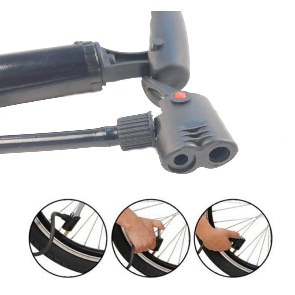 Can you use a sales ball pump for bike tires