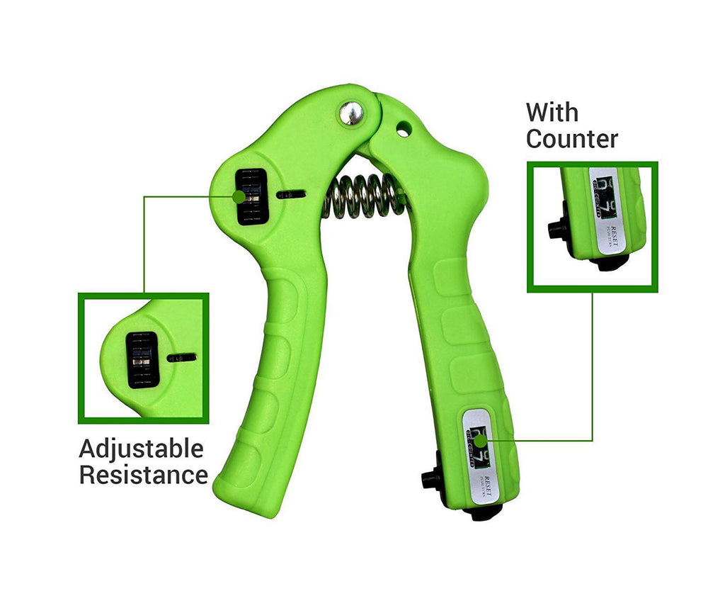Electomania Adjustable Hand Gripper Strengthener with Counter to Incre –  Electo Mania
