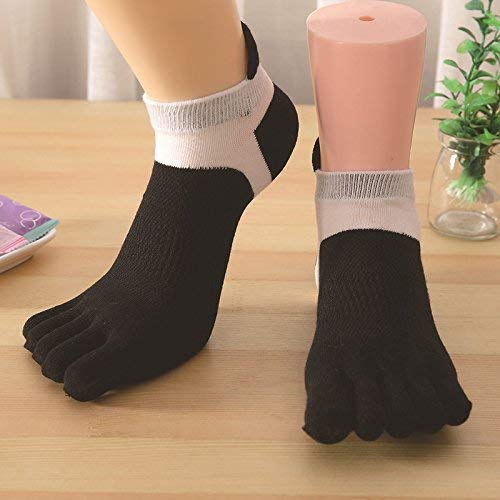 Electomania® Men's Cotton Running Socks Toe Socks Five Fingers