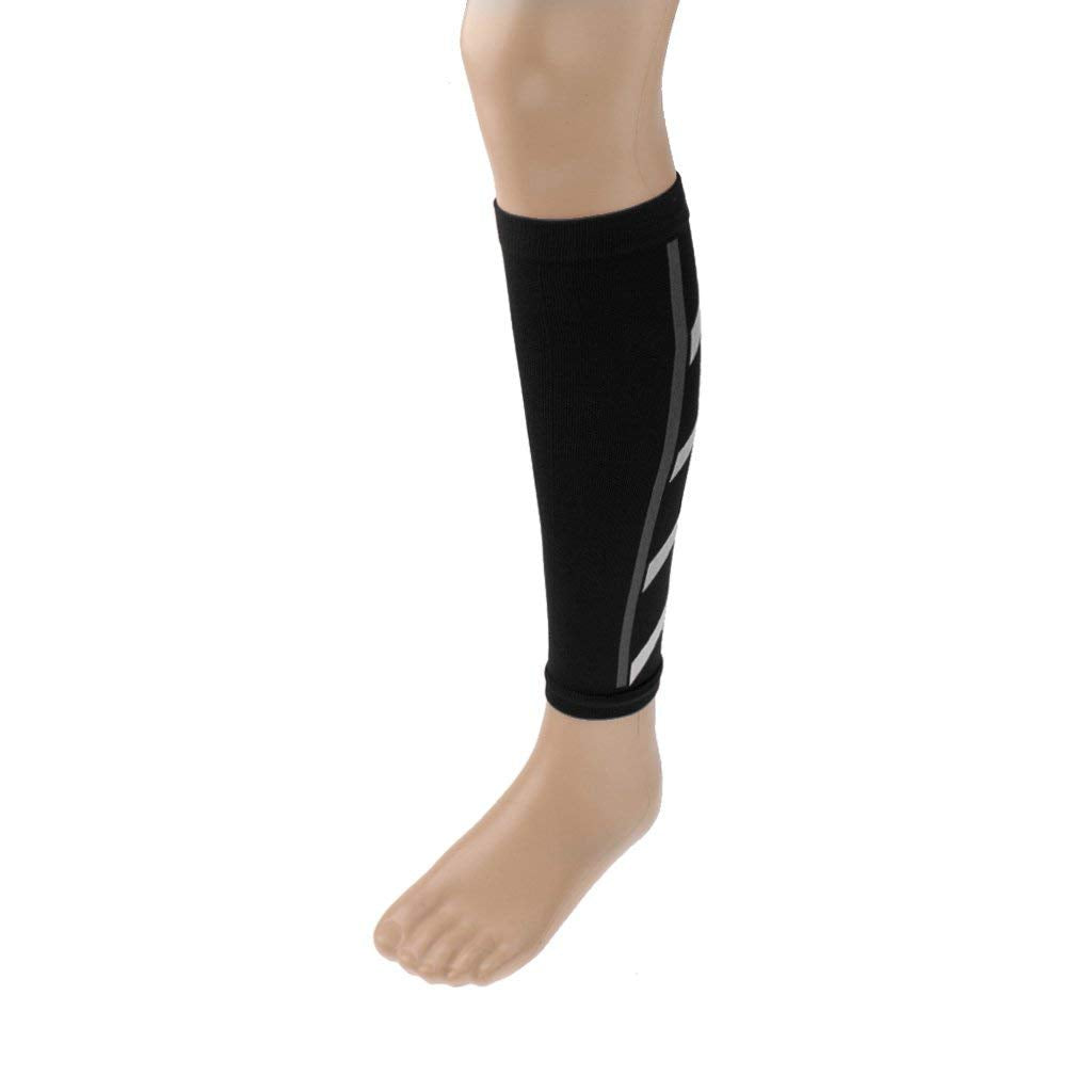 Buy 3 Pairs Calf Compression Sleeve, Leg Compression Socks, Calf and Shin  Support Relieve Calf Pain for Men Women Youth for Running, Cycling, Walking  (Black, L) Online at Low Prices in India 