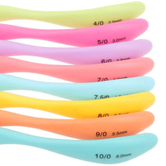 Multicolor Plastic Crochet Hook, Packaging Size: Card, Size: 12 at Rs  160/set in Chennai