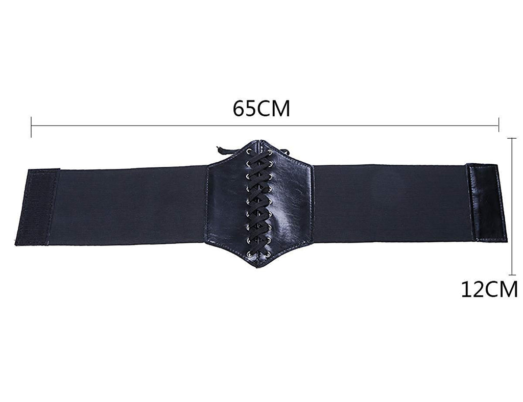 REDHORNS Elastic Fabric Women's Corset Waist Belt for Dresses Lace